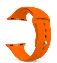Microsonic Apple Watch Series 4 40mm Silikon Kordon (Turuncu)