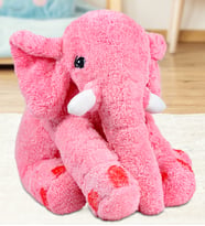 Özgüner 65 cm Uyku Arkadaşım Fil (Pembe)
