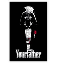 Cakapuzzle Star Wars The Godfather Puzzle Yapboz MDF (Ahşap) (500 Parça)
