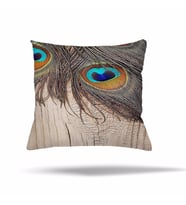 Geometrik Batik Desen Gizli Fermuarlı Yastık Kılıfı Kırlent Kılıfı Koltuk Yastık Kılıfı  (Kahverengi)