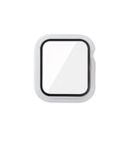 Apple Watch 40mm Sert PC Ekran Koruyuculu Kasa Koruyucu 07 (Gümüş)