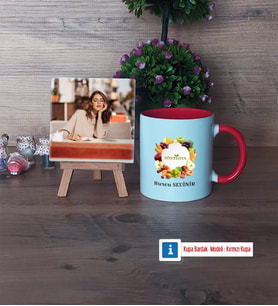 Diyetisyen Fotoğraflı Dekoratif Taş, Kupa Bardak Beyaz Hediye (Model 2)