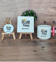 Evin Prensi Hediye Seti Kupa Bardak T Kulplu, Dekoratif Taş, Anahtarlık Erkek Kardeşe Abiye Çocuğa Doğum Günü Hediyesi (Model 4)