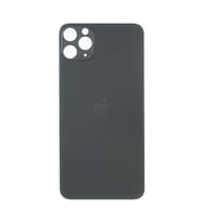 iPhone 11 Pro Max Arka Kapak Batarya Kapağı Yüksek Kalite (Siyah)
