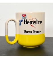 Hemşirelere Özel Kahve Kupası (Sarı)