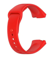 Microsonic Xiaomi Redmi Watch 3 Lite Kordon, Silicone Sport Band Turuncu (Kırmızı)