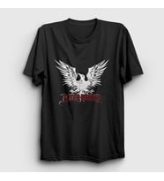 Presmono Unisex Beyaz Logo Alter Bridge T-Shirt 438593tt (Siyah)