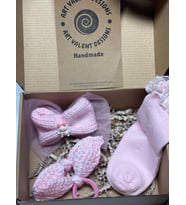 Artvalent Kız Çocuk Toka Çorap Seti (Pembe)