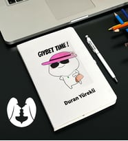 Kişiye Özel Burç Tasarımlı Esprili Defter Kalem Seti (Model 5)