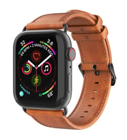 Dux Ducis Apple Watch 38/40/41MM için Business Deri Kayış Kordon (Kahverengi)