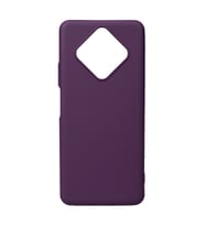 Kvy İnfinix Zero 8 Biye Silikon Kılıf (Mor)