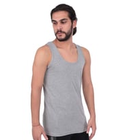 Tutku 102 Erkek Ribana Atlet (6 lı) (Gri)