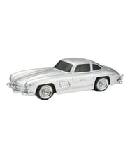 Ultratekno WS-300SL Klasik Benz Model 10W Bluetooth Hoparlör Fm Radyo USB Tf Aux Destekli Speaker (Gümüş)