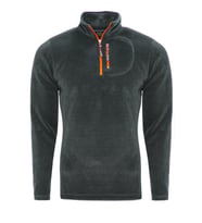 Genıus Store Erkek Polar Yarım Fermuarlı Tactical Fleece (Füme)