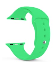 Microsonic Apple Watch Series 5 44mm Silikon Kordon (Yeşil)