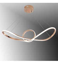 TT002-FSR TT Aydınlatma Papyon Modeli Fransız Sarı Kaplama Led Avize (Sarı)