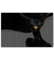 Cakapuzzle Kadın ve Takımyıldızlar  Puzzle Yapboz MDF (Ahşap) (500 Parça)