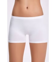 Modal Kadın Boxer (Beyaz)