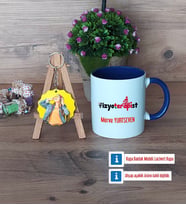 Fizyoterapist Kupa Bardak Beyaz ve Fotoğraflı Ahşap Anahtarlık Hediye Fizyoterapistler Günü Hediyesi (Model 3)