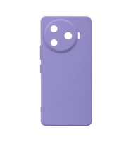 Kvy Tecno Camon 30 Pro 5G Biye Silikon Kılıf (Lila)