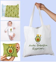 eJOYA Bebeklere Özel Çantasında Kişiye Özel Battaniye Yastık Ve Zıbın Bebek Hediye Seti 109853 (Mavi)