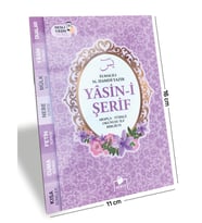 Çanta Boy Yasin-i Şerif Arapça Türkçe Okunuşu ile Birlikte (Mor)