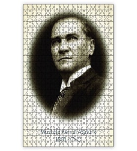 Cakapuzzle Atatürk Sonsuzluk Puzzle Yapboz MDF (Ahşap) (255 Parça)