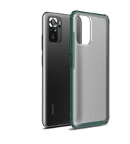 Xiaomi Redmi Note 10 Kılıf Mat Volks Case (Koyu Yeşil)