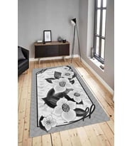 Dijital Baskılı Yıkanabilir Kaymaz Modern Renkli Salon Halısı Mutfak Halısı Yolluk ND-HY-1427 (Çok Renkli)