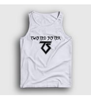 Presmono Unisex Sarı Logo V3 Twisted Sister Atlet 180092tt (Beyaz)
