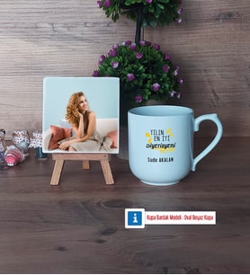 En İyi Diyetisyen Fotoğraflı Dekoratif Taş, Kupa Bardak Beyaz Hediye (Model 5)