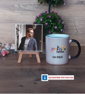 Veteriner Hekim Fotoğraflı Dekoratif Taş, Kupa Bardak Beyaz Hediye (Model 9)