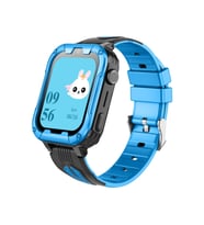 ZCWATCH V0922 S Profesyonel 4G AGPS Akıllı Çocuk ve Aile Saati, Mini Cep Telefonu (Siyah-Mavi)