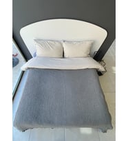 Müslin Yatak Örtüsü/Pike 4 Katlı (Gri)