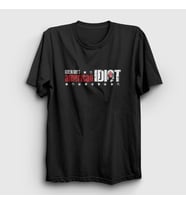 Presmono Unisex Beyaz American Idiot V2 Green Day T-Shirt 55218tt (Siyah)
