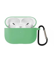 Microsonic AirPods Pro 2.Nesil Liquid Silicone Lansman Mor (Yeşil)