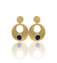 Kadir Jewellery 22 Ayar Altın Kaplama Vintage Küpe -El İşçiliği Ve Hipoalerjenik Küpe (Parlement)