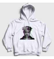 Presmono Unisex Gri Pray XXXTentacion Kapüşonlu Sweatshirt 48721tt (Beyaz)