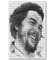 Cakapuzzle Devrimci Ernesto Che Guevara Çizim Portre Puzzle Yapboz MDF (Ahşap) (255 Parça)