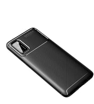 Galaxy A02S Kılıf Zore Negro Karbon Tasarım Silikon Kılıf (Siyah)