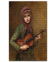 Cakapuzzle François Martin Kavel 1931 Catherine La Rose Puzzle Yapboz MDF(Ahşap) (255 Parça)