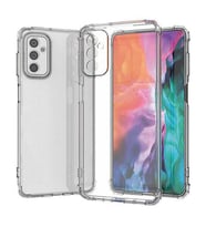 Samsung Galaxy A24 Kılıf Kamera Korumalı Silikon Rubber Arka Kapak (Şeffaf Hologram)