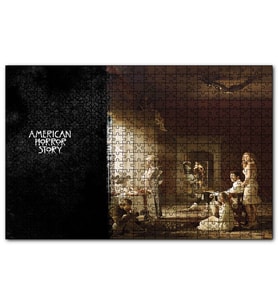 Cakapuzzle Amerikan Korku Hikayesi Cinayet Evi Görseli  Puzzle Yapboz MDF (Ahşap) (255 Parça)