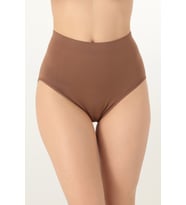 Miorre Dikişsiz Seamless Kadın Slip -222 (KAHVE)