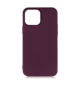 Uyumlu Model Apple iPhone 13 Pro Max Kılıf Soft Mat Premier Case (Mürdüm)
