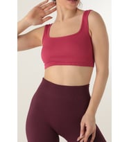 DoReMi Seamless Fitilli Spor Sütyeni (Fuşya)