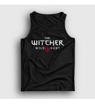 Presmono Unisex Sarı Wild Hunt Dizi Witcher Atlet 327750tt (Siyah)