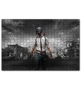 Cakapuzzle PUBG Oyuncu Cephede  Puzzle Yapboz MDF (Ahşap) (500 Parça)