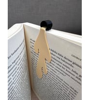 Americano Kitap Ayracı: Kahve Severler Için Benzersiz Kitap Ayracı! (Bej - Siyah)