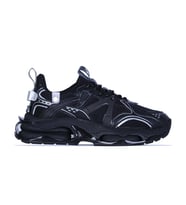 Volis 25407Mr Erkek Yazlık Kalın Taban Sneaker Spor Ayakkabı (Siyah)